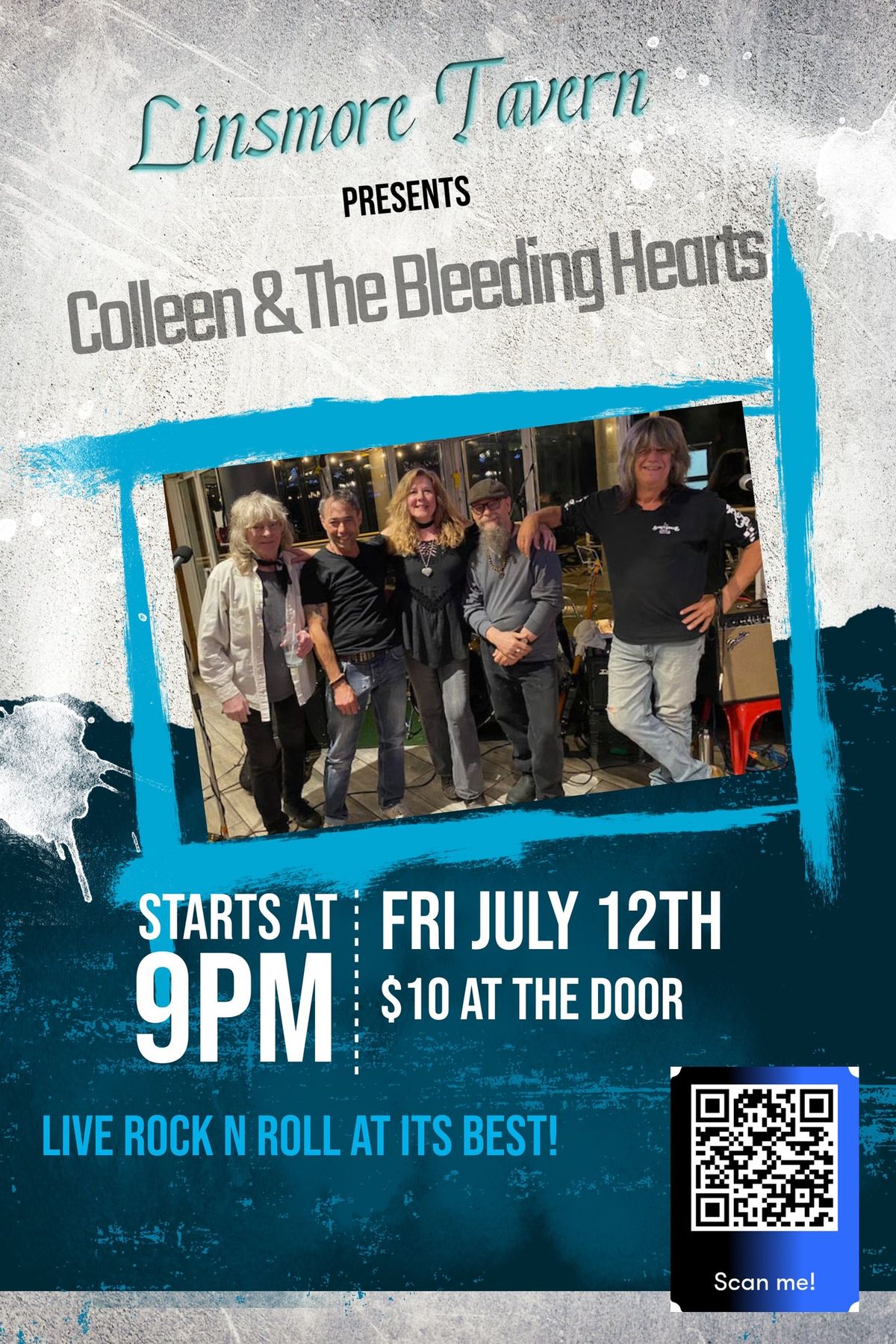 Colleen & The Bleeding Hearts Live at the Linsmore Tavern!