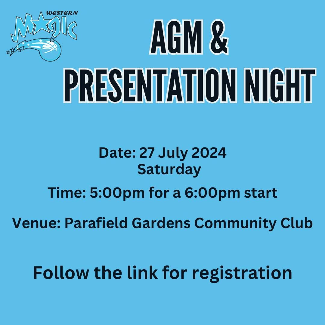 AGM & Presentation Night