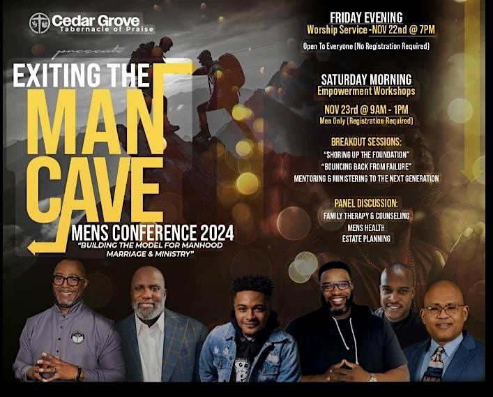 Exiting The Man Cave - MPM Mens Conference 2024