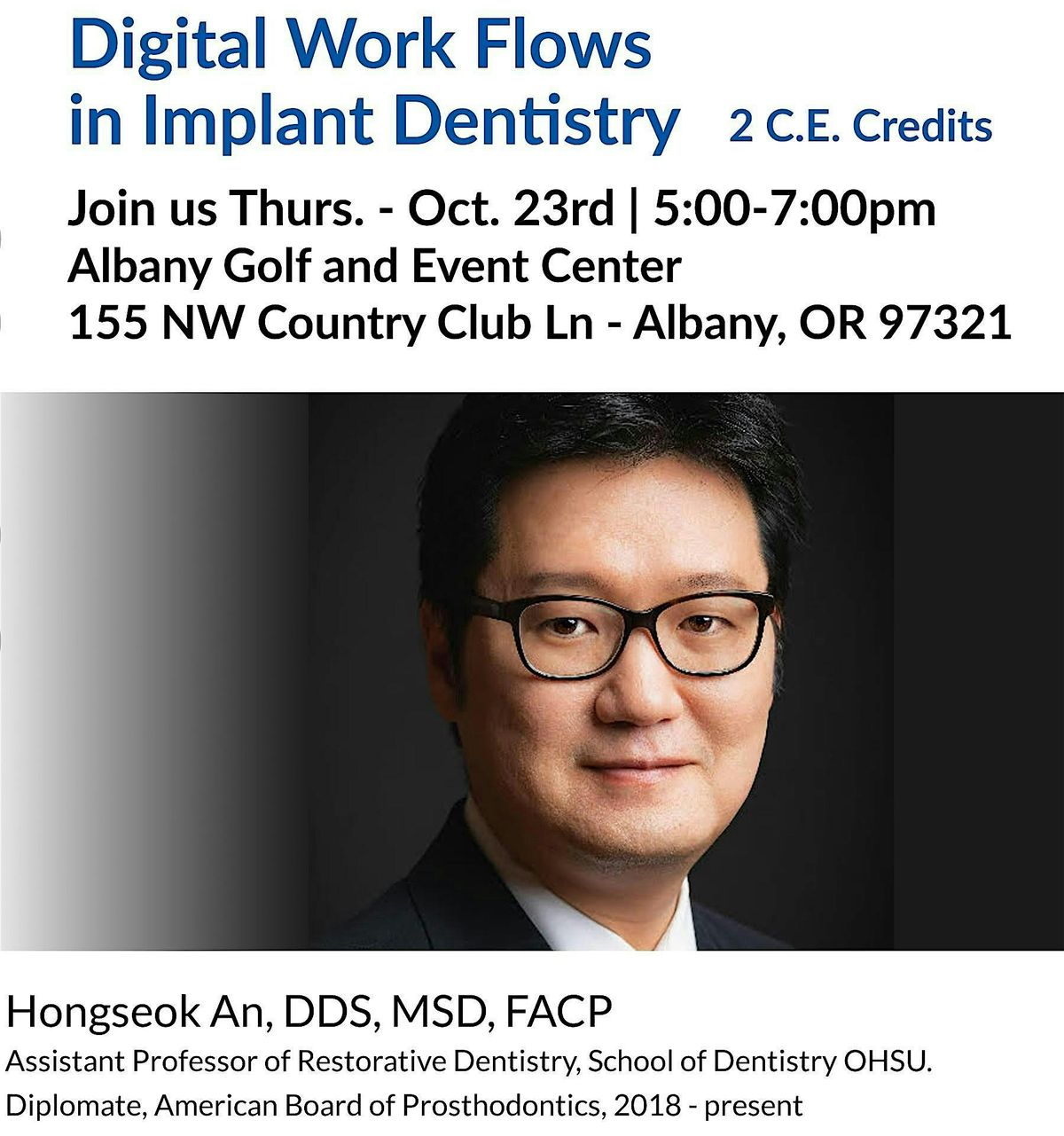 Digital Work Flows of Implant Dentistry - Albany