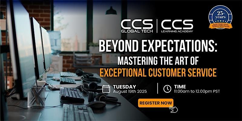 Beyond Expectations: Mastering the Art of Exceptional Customer Service