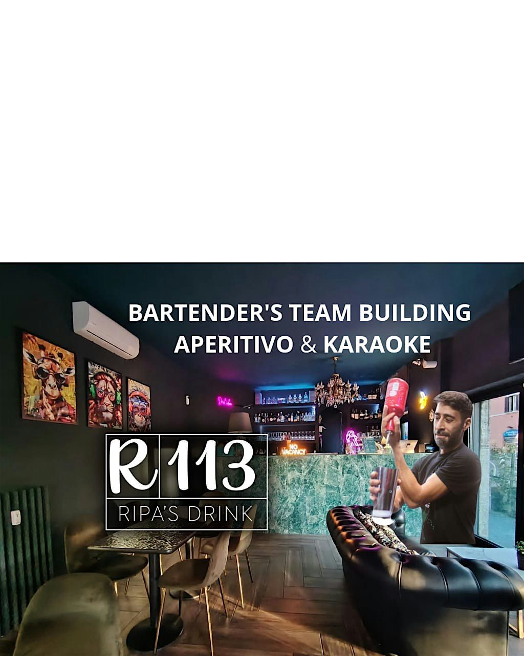 Bartender's Team Building Karaoke Event