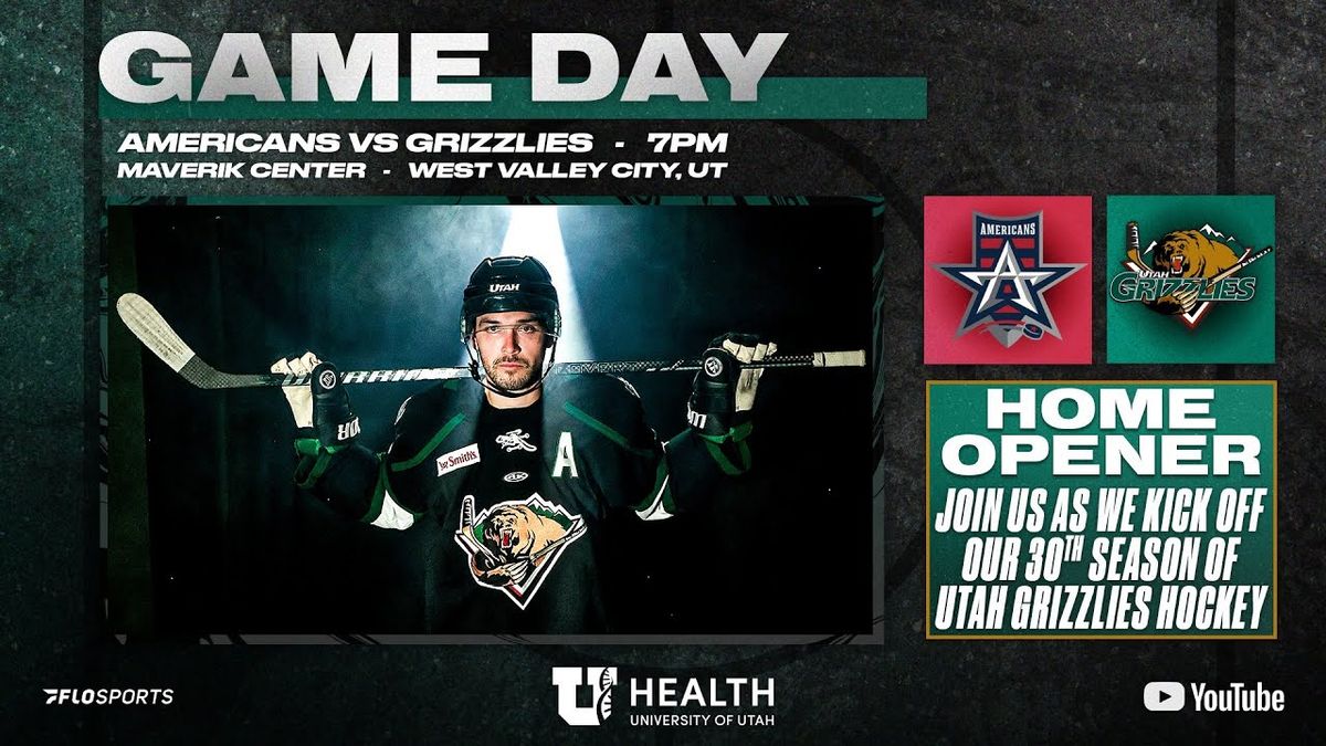 Utah Grizzlies vs. Allen Americans