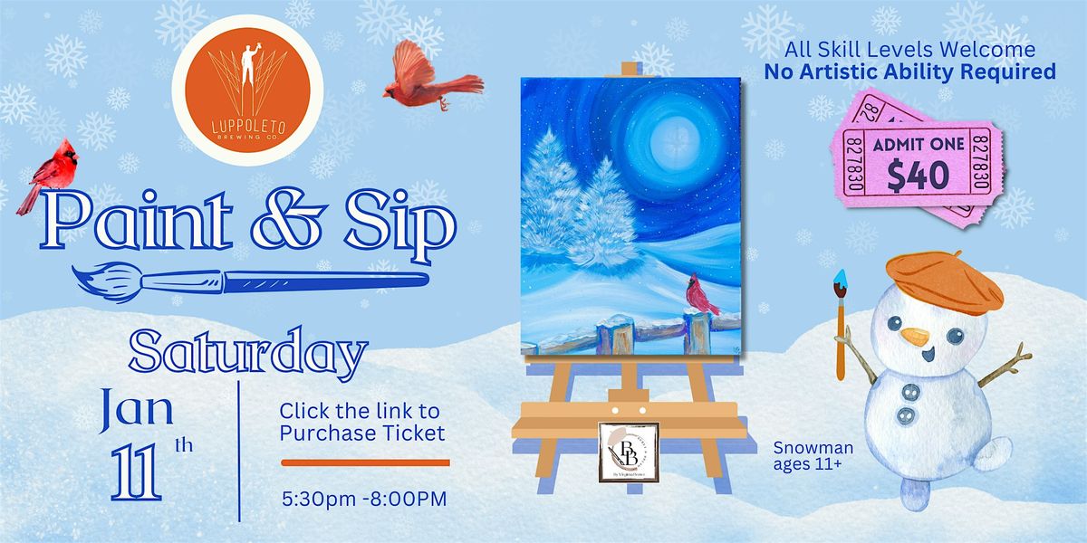 Paint & Sip at Luppoleto Brewing Co