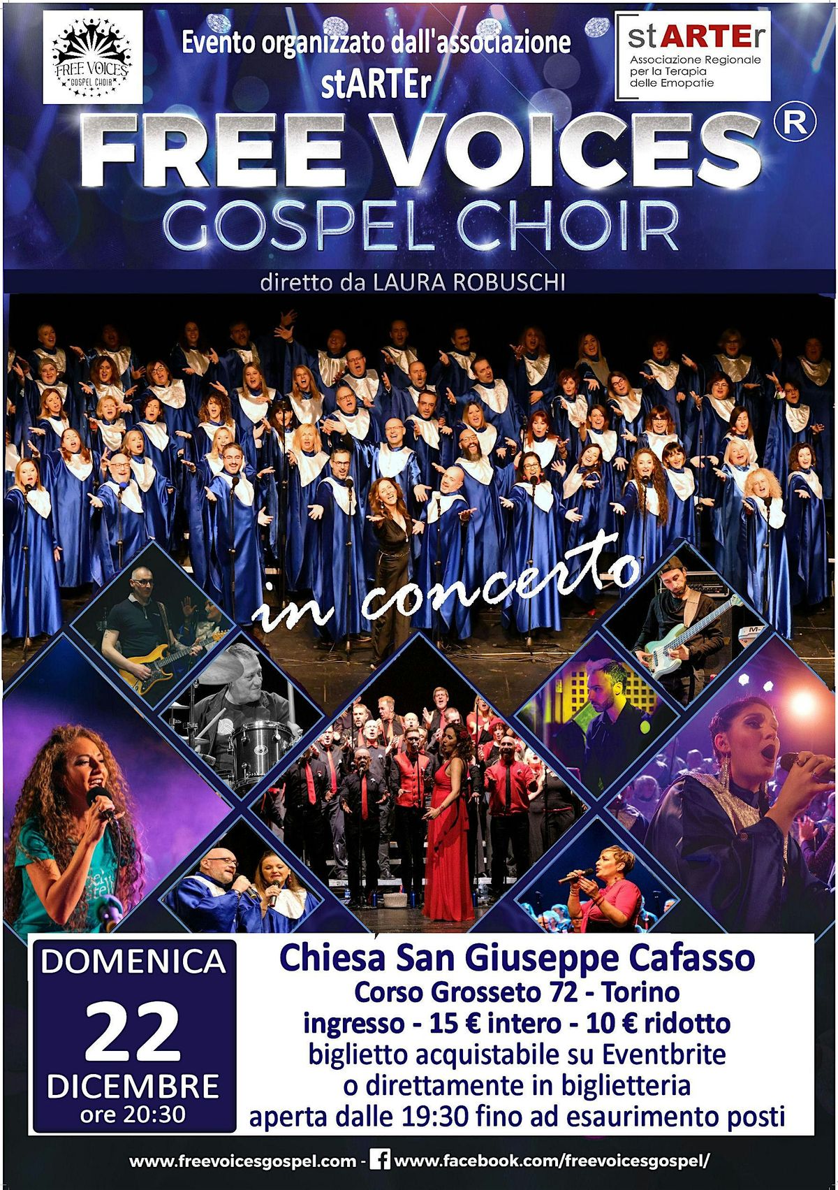 Concerto Gospel per L'associazione stARTEr