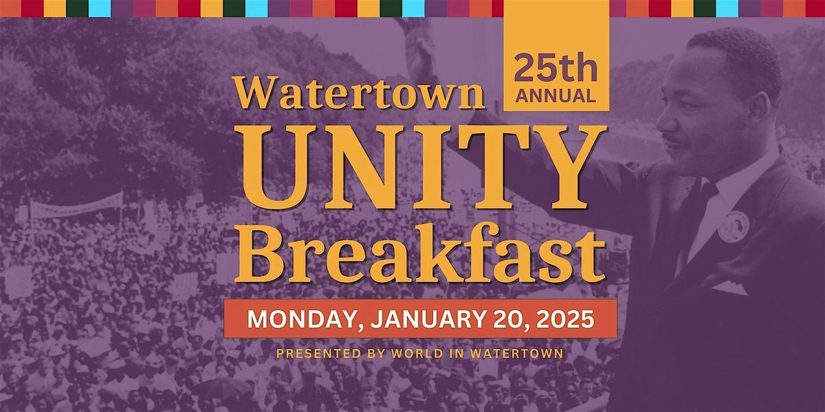 25th Annual Watertown Unity Breakfast