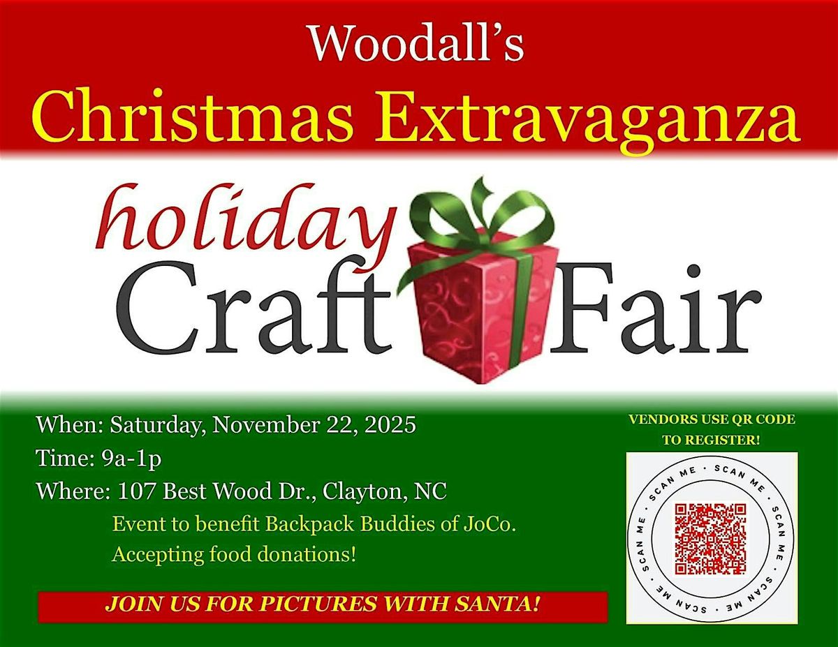 Woodall's Christmas Extravaganza Vendor Registration