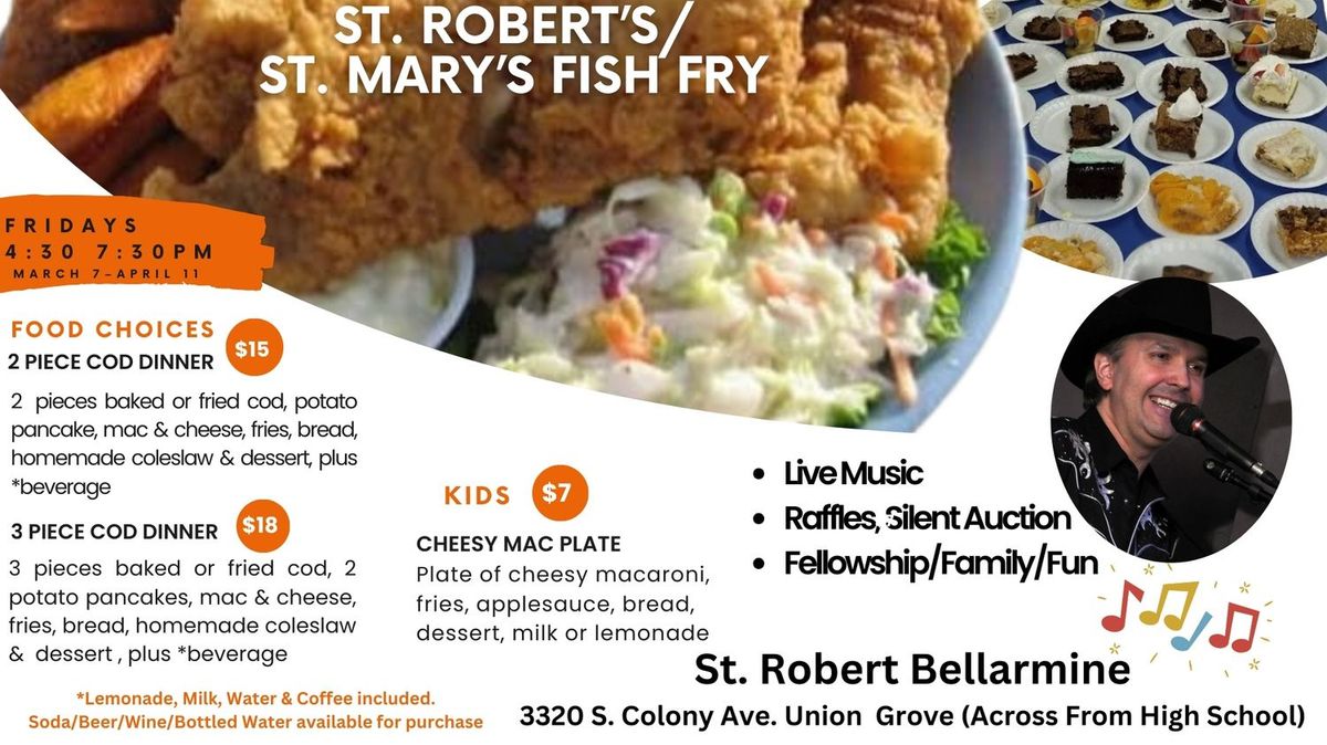 St. Robert's\/St. Mary's Lenten Fish Fry