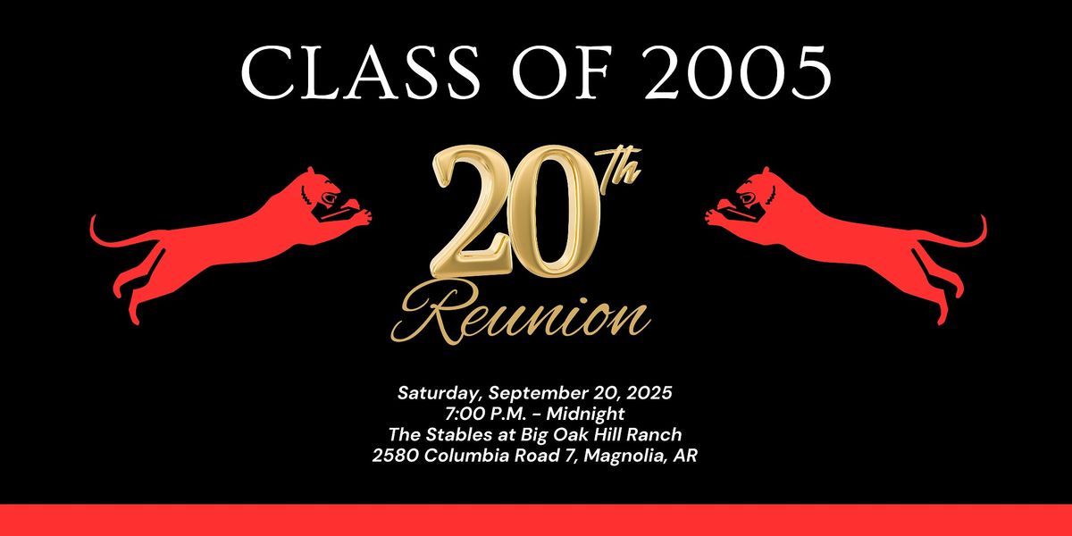 Magnolia HS Class of 2005 Twenty Year Reunion