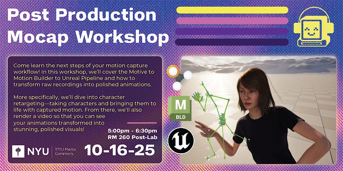 Mocap Post-Production Workshop
