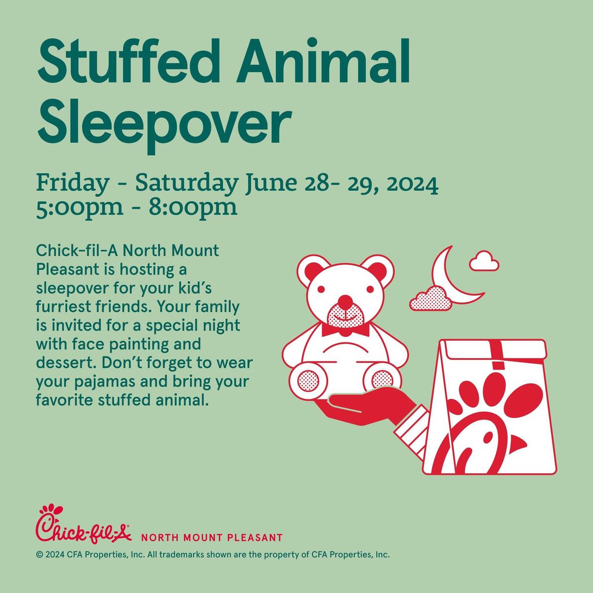 Stuffed Animal Sleepover