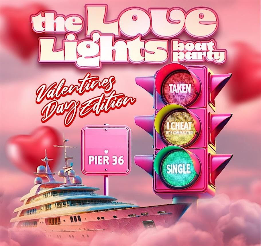 THE LOVE Lights boat party NEW YORK CITY CRUISE