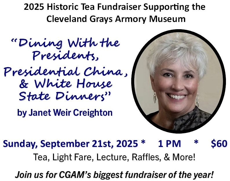 Grays Armory Historic Tea Fundraiser 2025 - Dining w\/ the Presidents