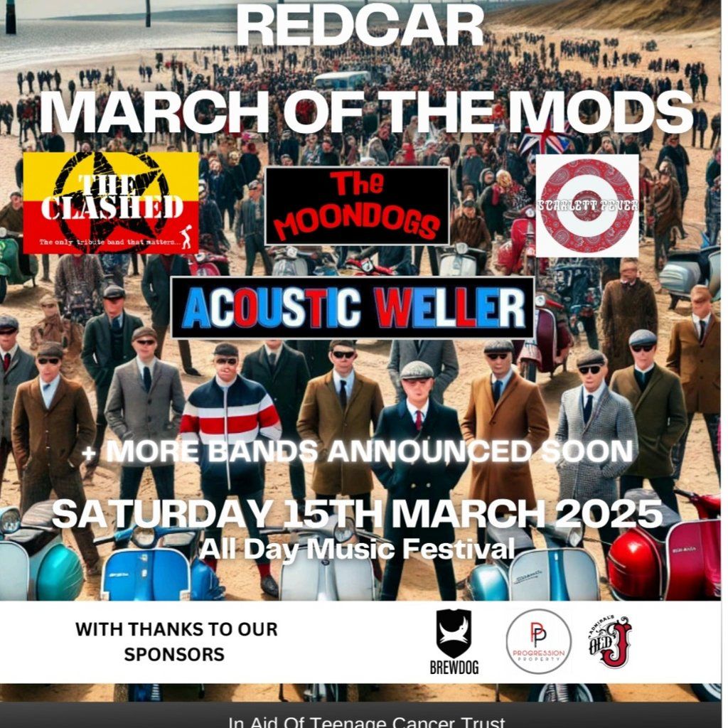 MARCH Of The MODS - REDCAR 2025