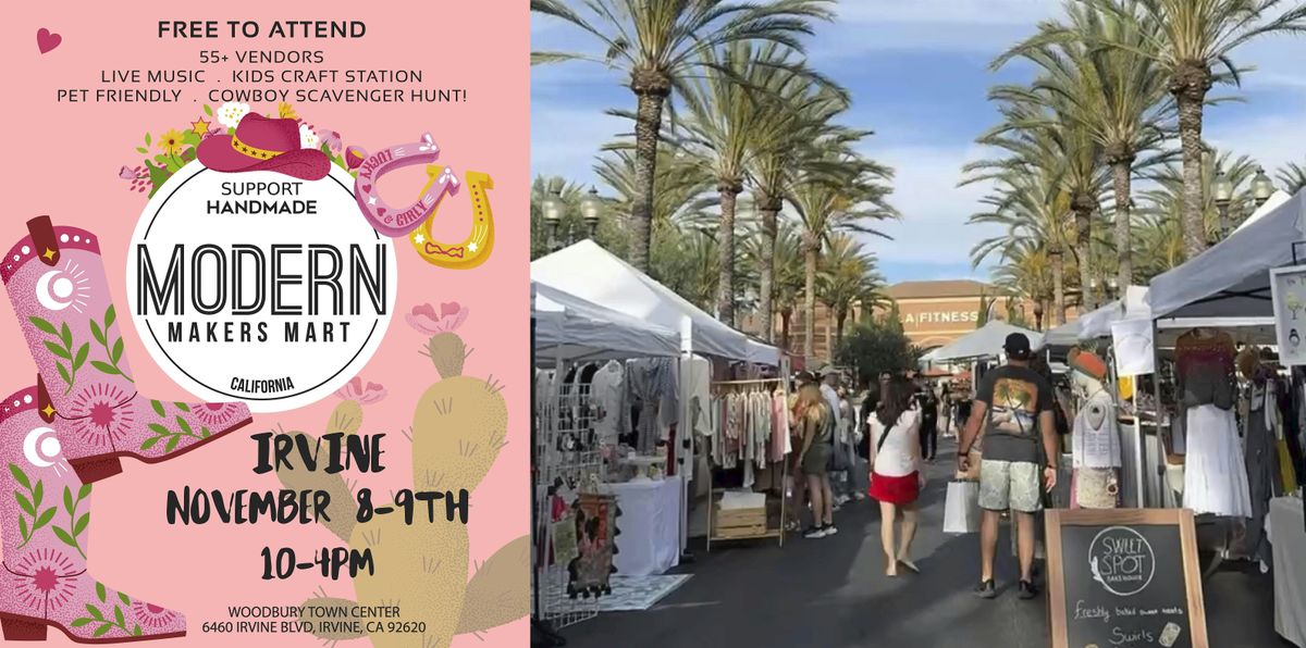 Modern Makers Mart \u2013 Irvine