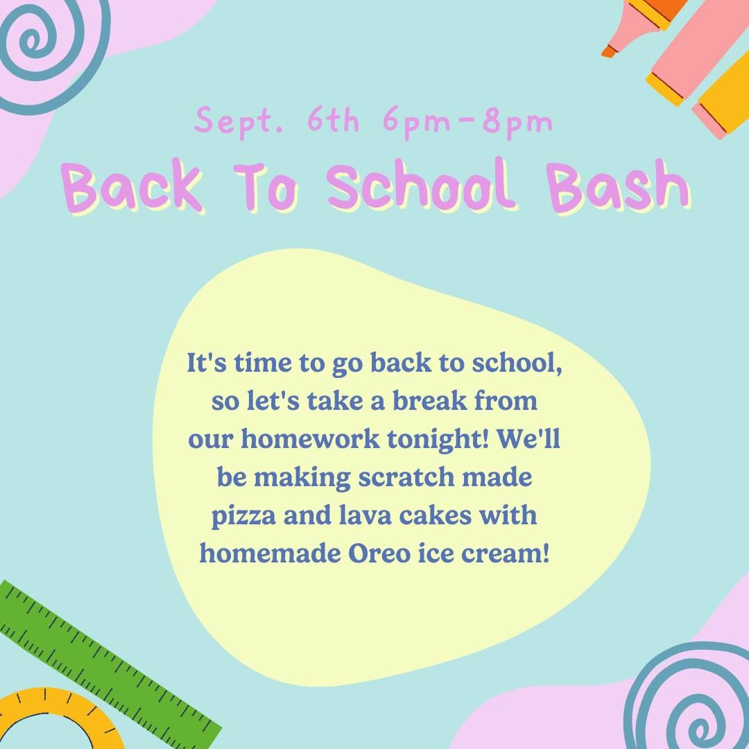 Kids Night Out - Back to School Bash