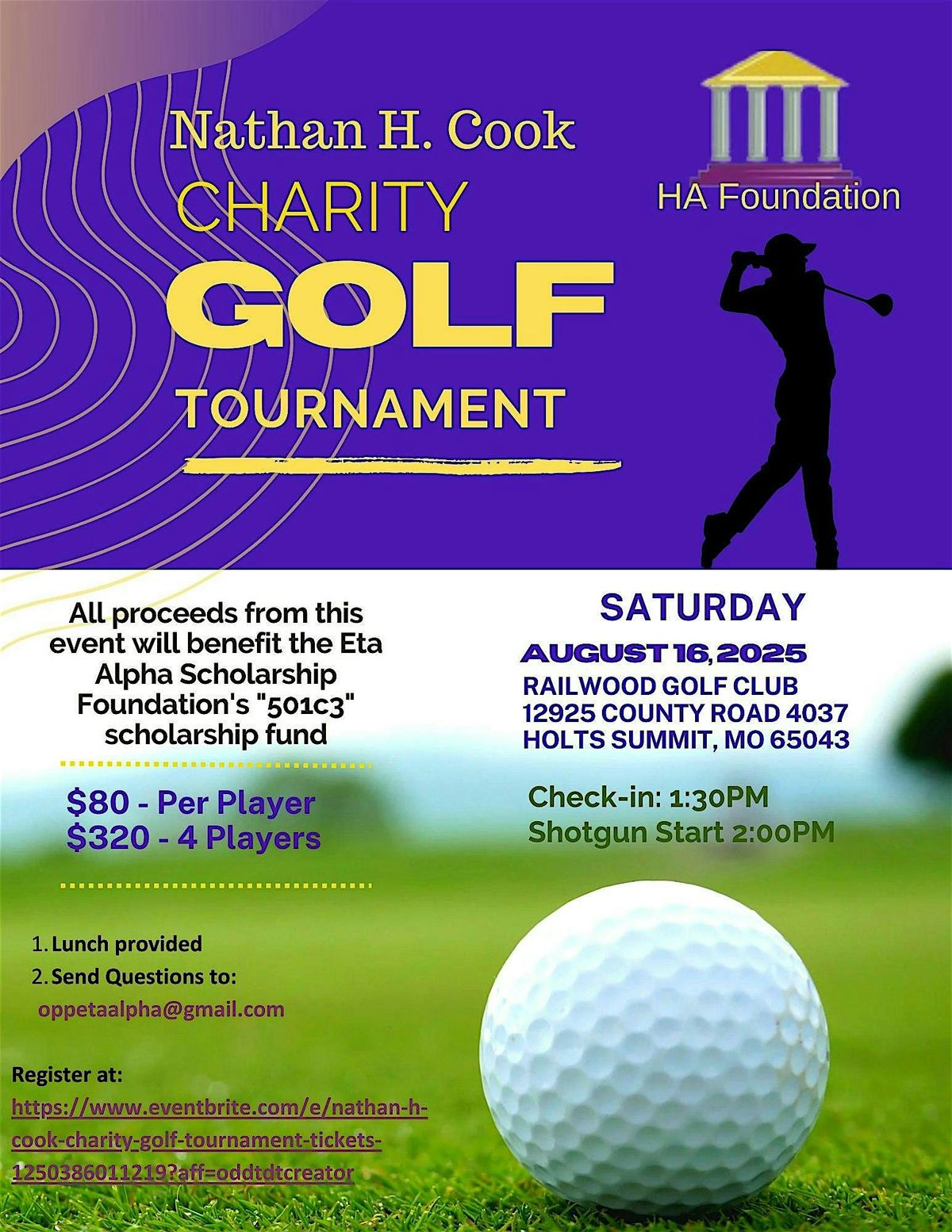 Nathan H. Cook Charity Golf Tournament