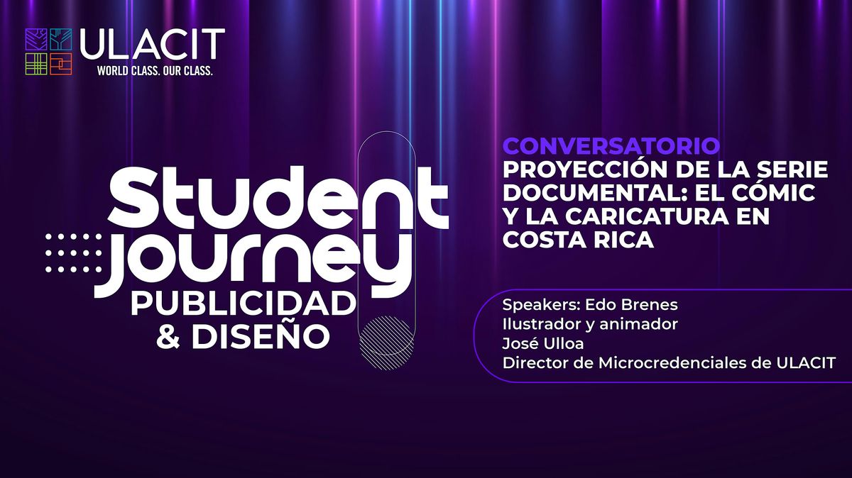 Conversatorio: Proyecci\u00f3n serie documental El C\u00f3mic y la caricatura en CR