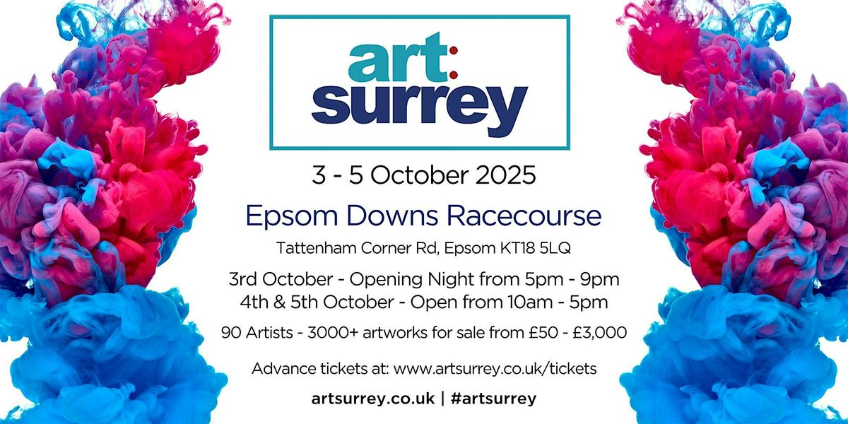 Art Surrey 2025 at Epsom Downs Racecourse