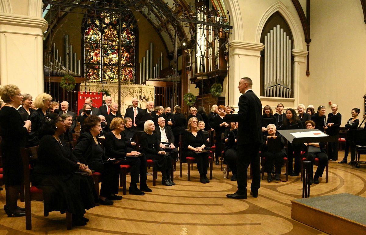 Encore Chorale of Washington DC and Hayes Wellness Center  - 12\/8 Concert