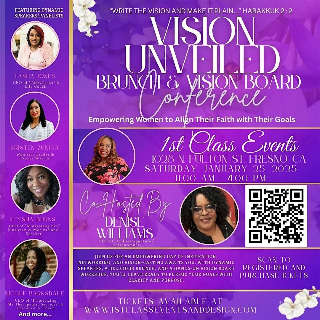 Vision Unveiled Brunch & Vision Board Conference