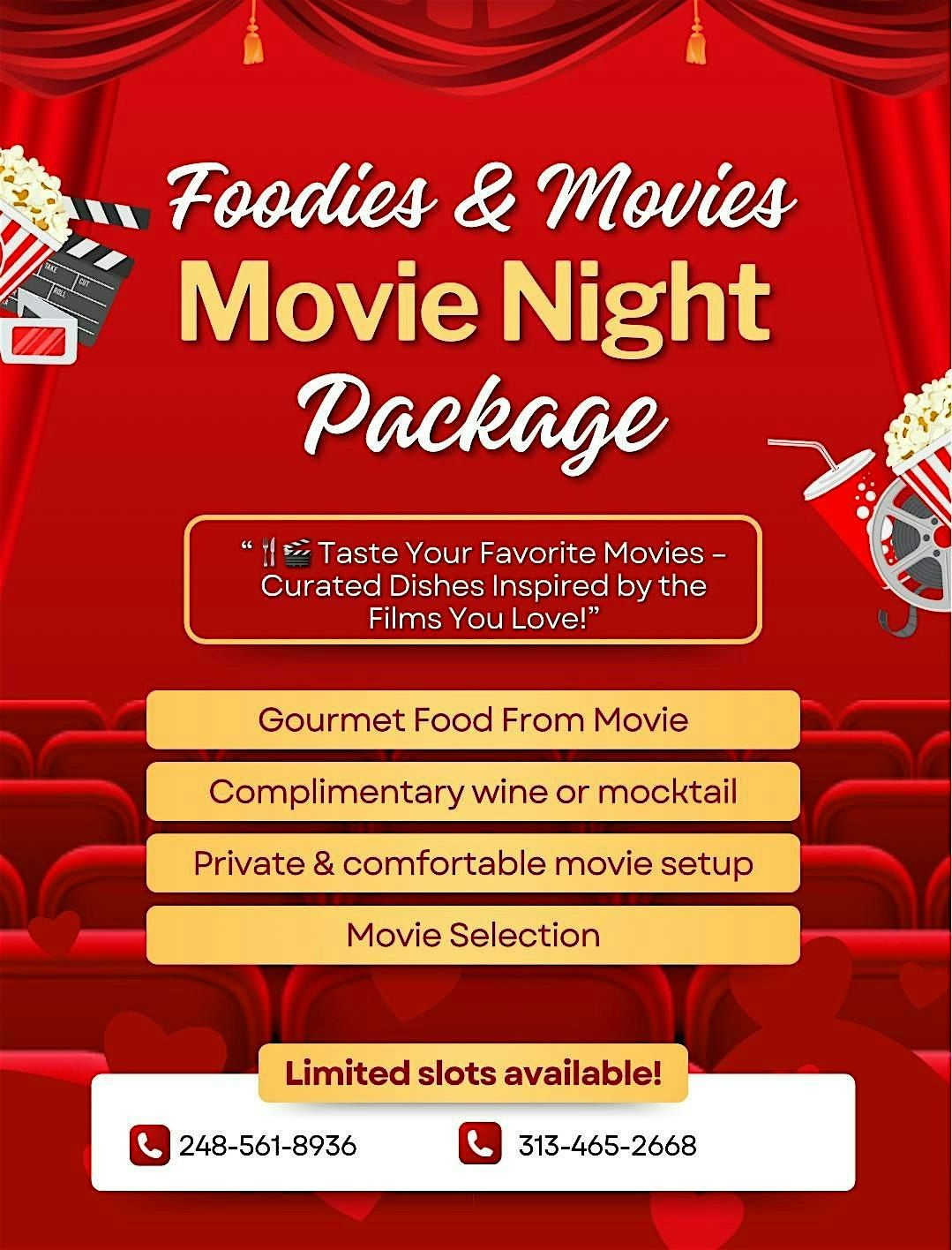 Foodies & Movies: A Cinematic Dining Experience
