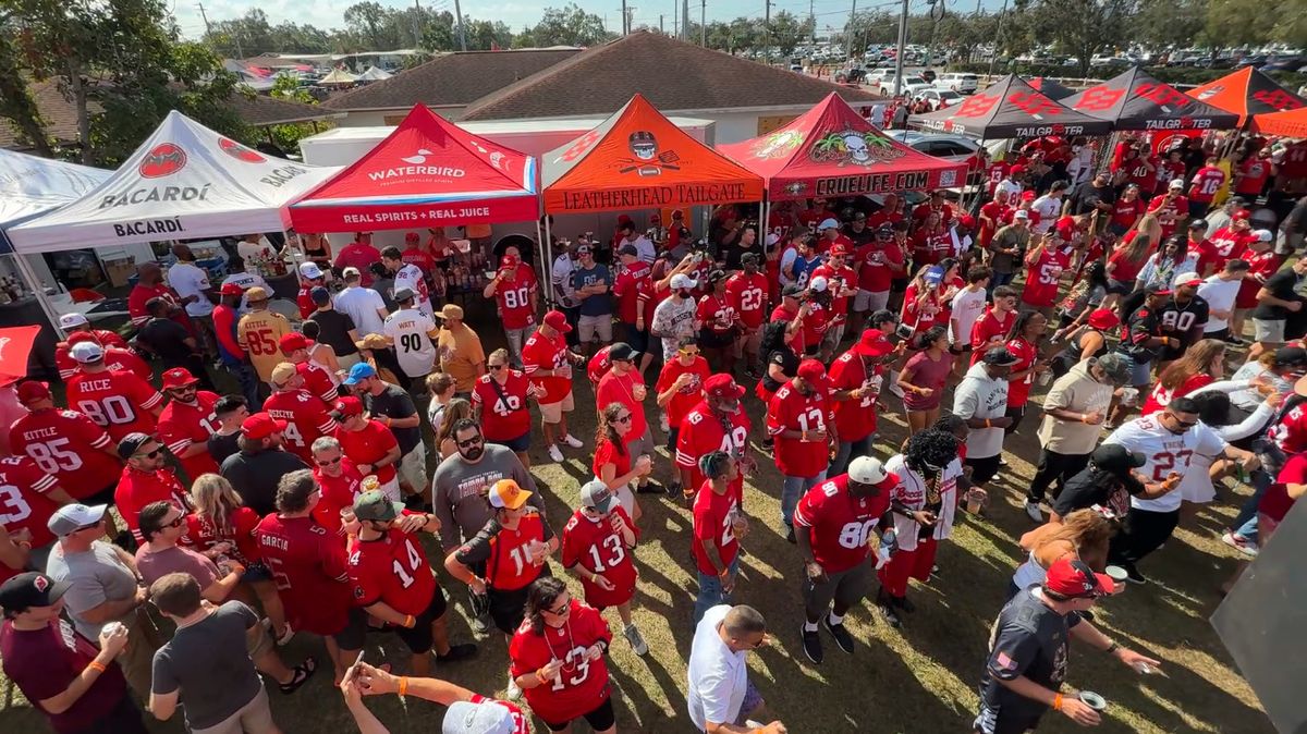 Tailgreeter Tailgate: New England Patriots at Tampa Bay Buccaneers