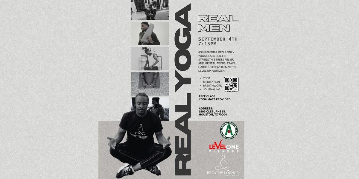 Real Men, Real Yoga