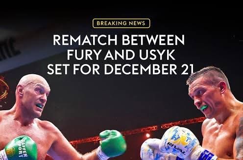 Tyson Fury v Usyk