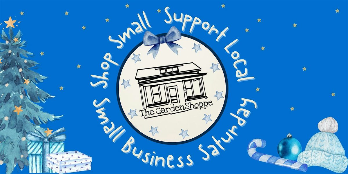 Shop Small Business Saturday!