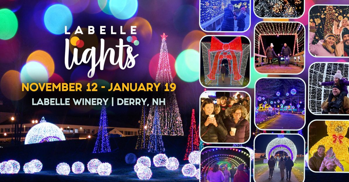 LaBelle Lights: Outdoor Holiday Light Show! (LaBelle Winery Derry)