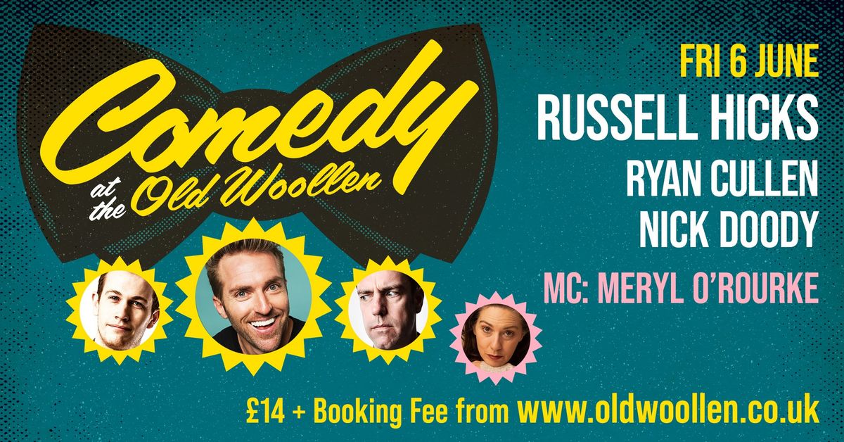 Comedy at The Old Woollen - Fri 6 June