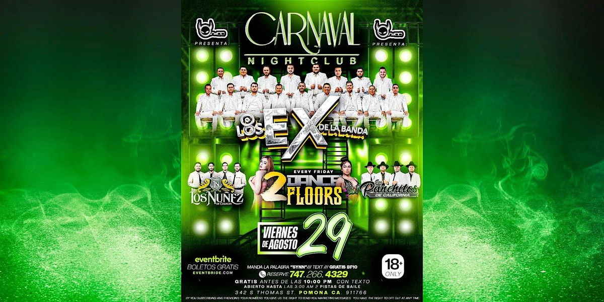 Friday Night Agosto 29 - Banda, Norte\u00f1o, y Reggaeton