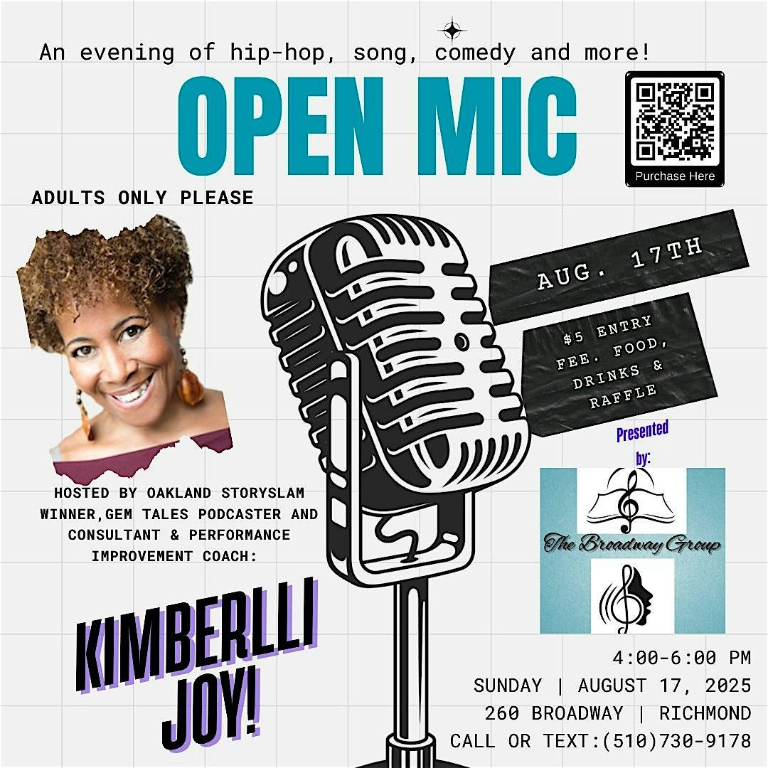 August Open Mic