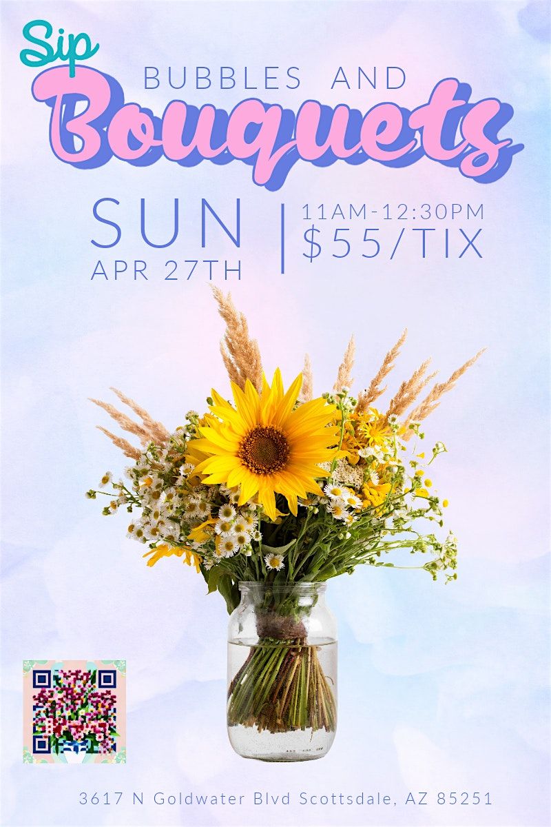 Bubbles and Bouquets at Sip Coffee & Beer Scottsdale