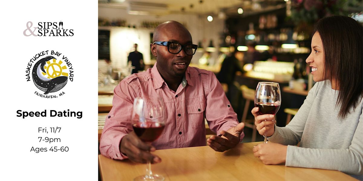Speed Dating Ages 45-60 in Fairhaven, MA at Nasketucket Bay