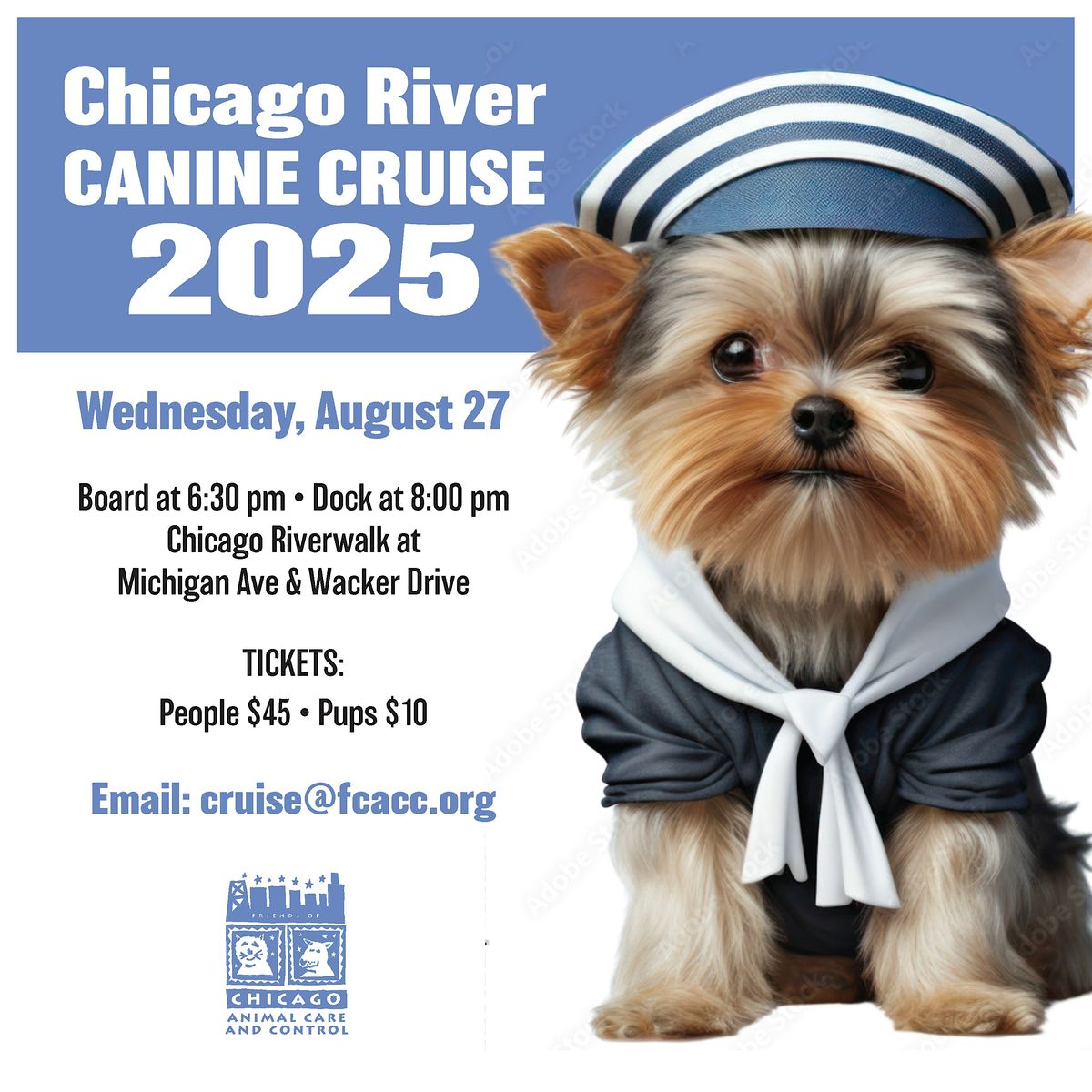 Chicago River Canine Cruise 2025