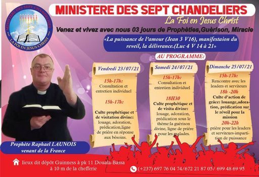 Campagne Devangelisation Douala 23 July To 25 July Campagne Devangelisation Douala 23 July To 25 July