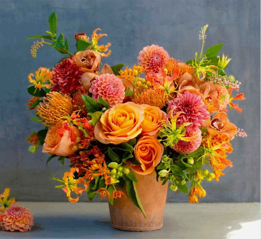 Season of Color: Create a stunning Floral Centerpiece