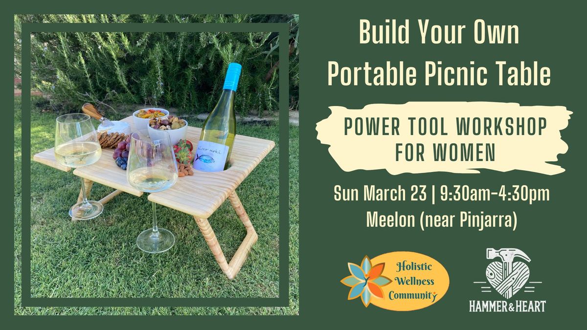 \ud83d\udd28Build Your Own Portable Picnic Table \ud83d\udd28 