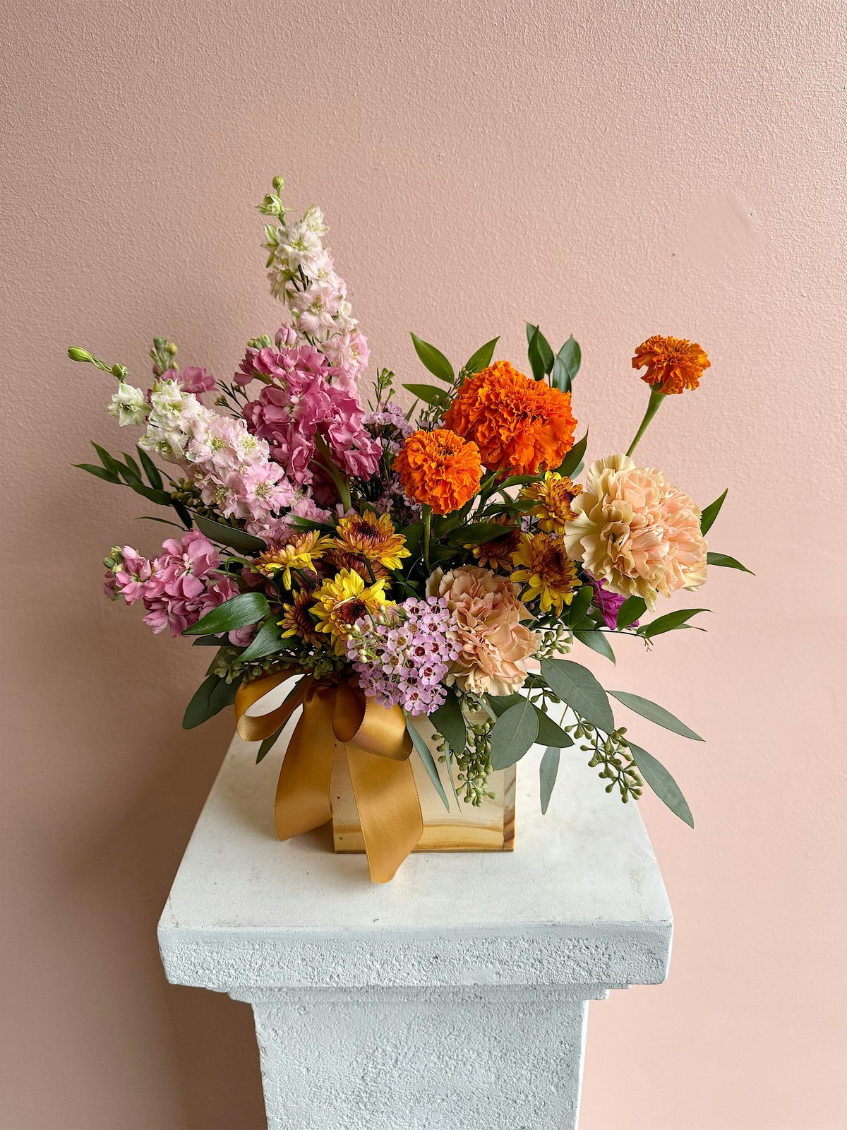 Hands-On with LLB Florals: Fall Floral Centerpiece