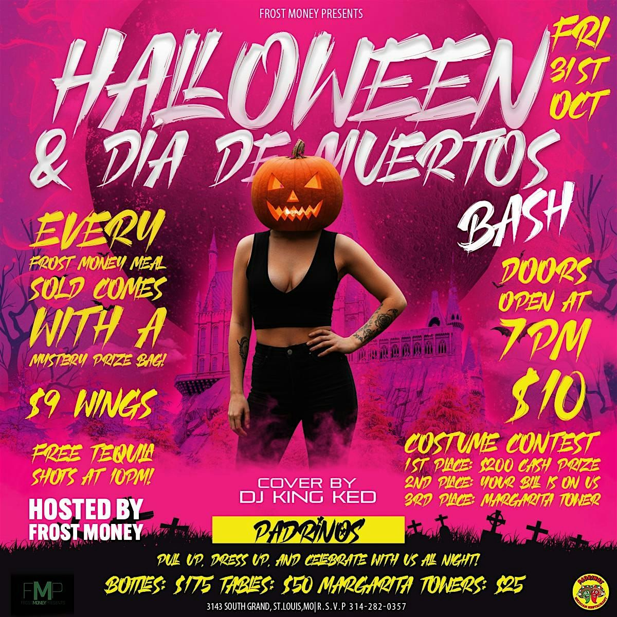 Halloween & Dia de muertos bash!
