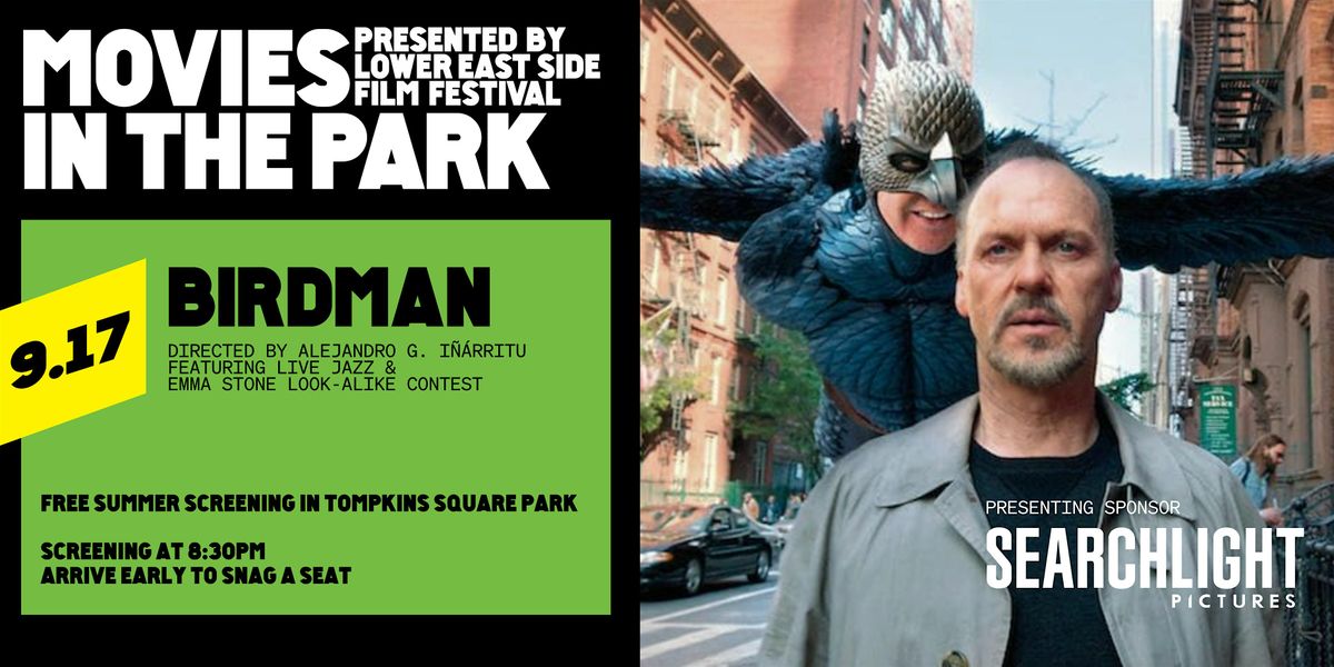 Movies in the Park: BIRDMAN
