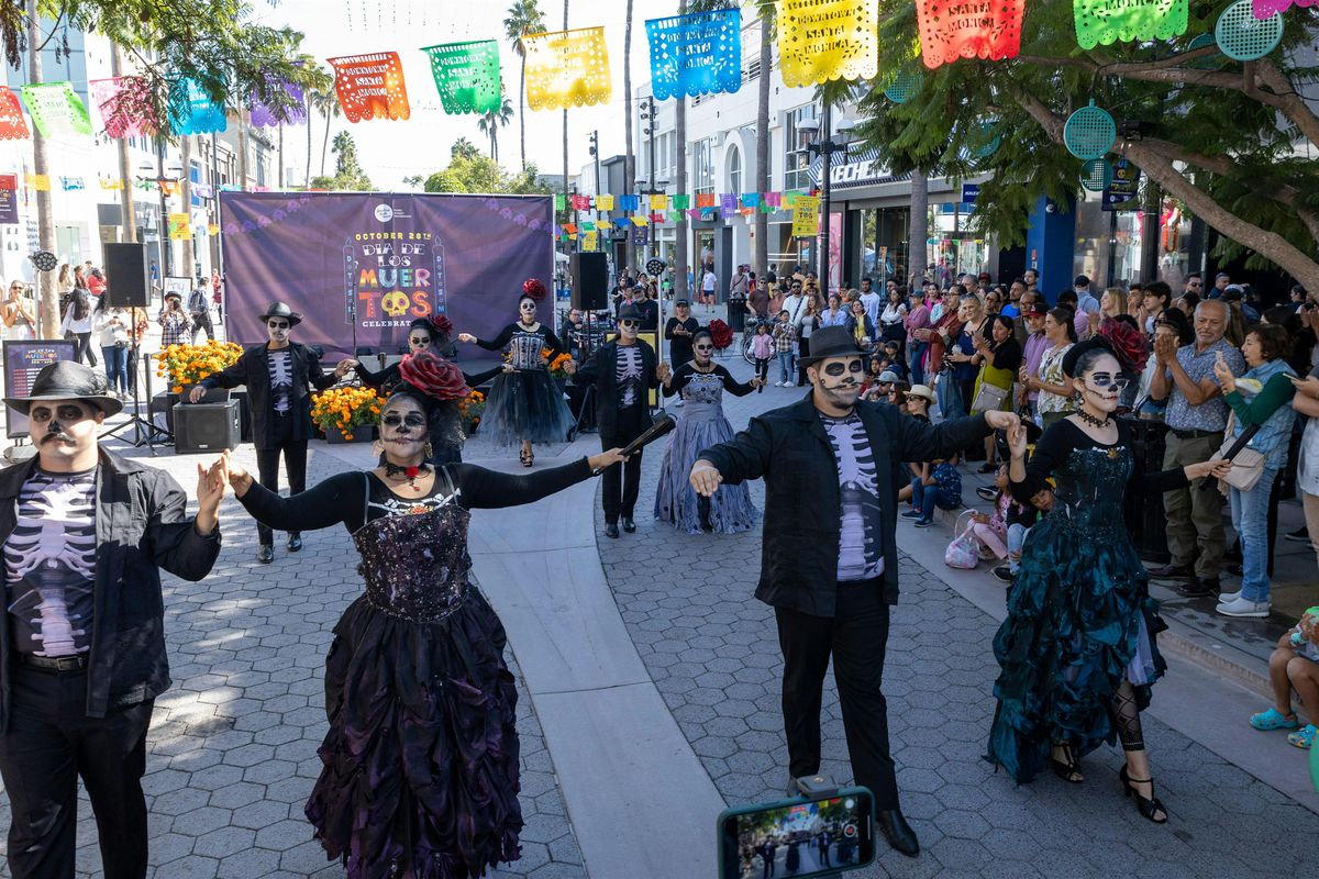 2025 D\u00eda de los Muertos Celebration in Downtown Santa Monica