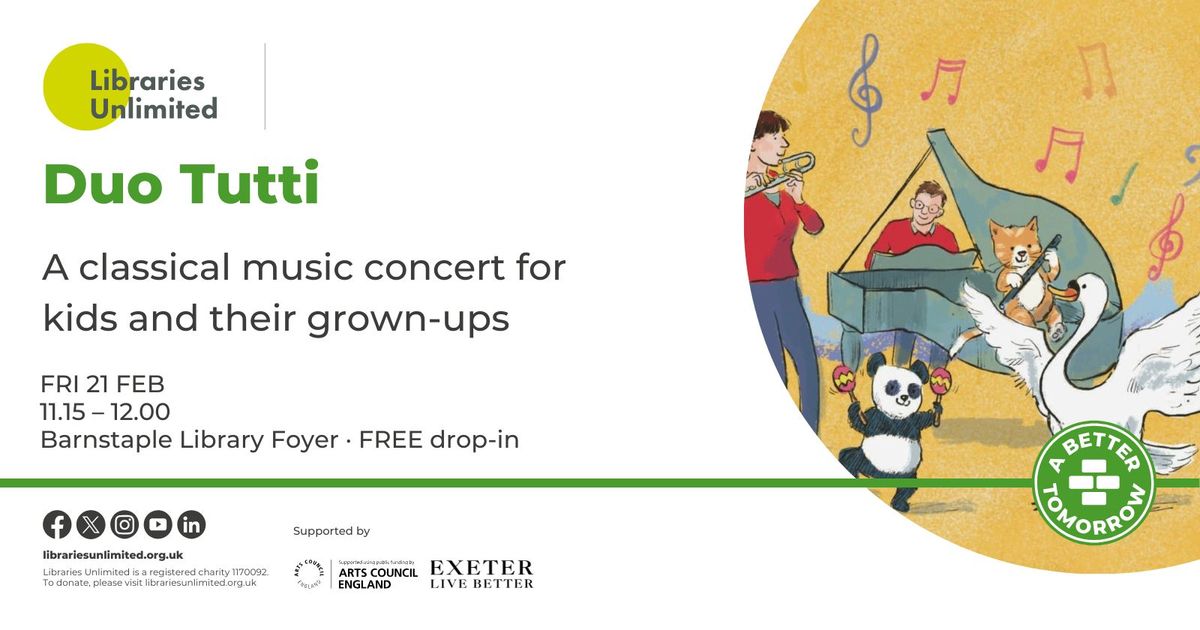 Duo Tutti: A Classical Music Concert for Kids and their Grown-ups