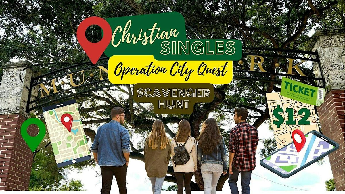 Christian Singles Mixer - City Scavenger Hunt (Ages 26-38) Lakeland