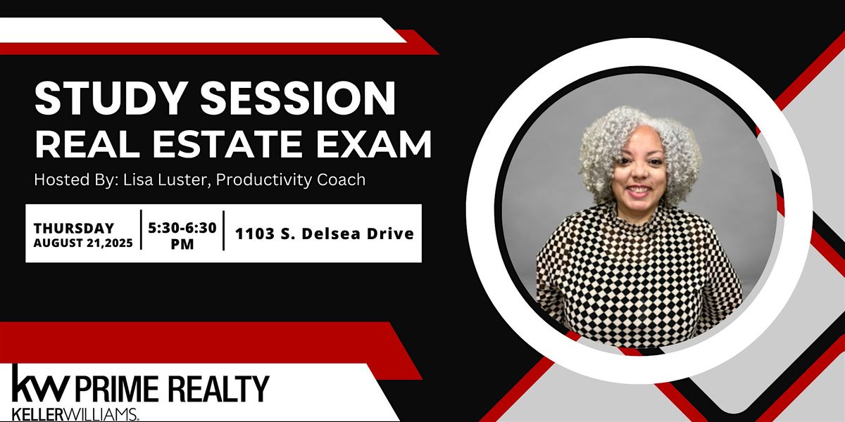 Real Estate Exam Study Session with Productivity Coach Lisa