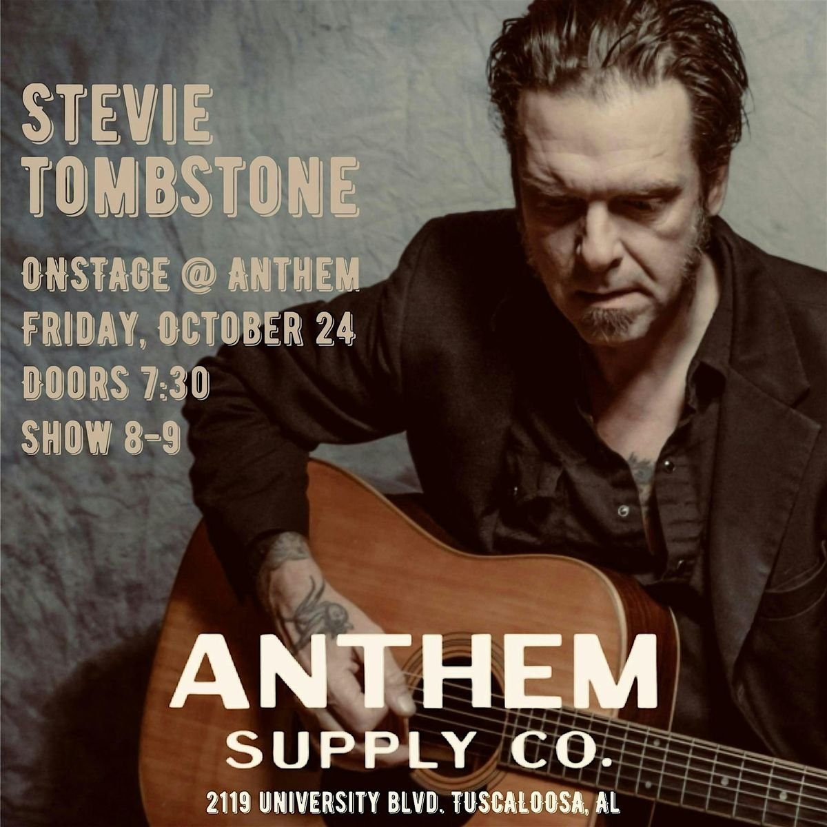 Stevie Tombstone Onstage @ Anthem