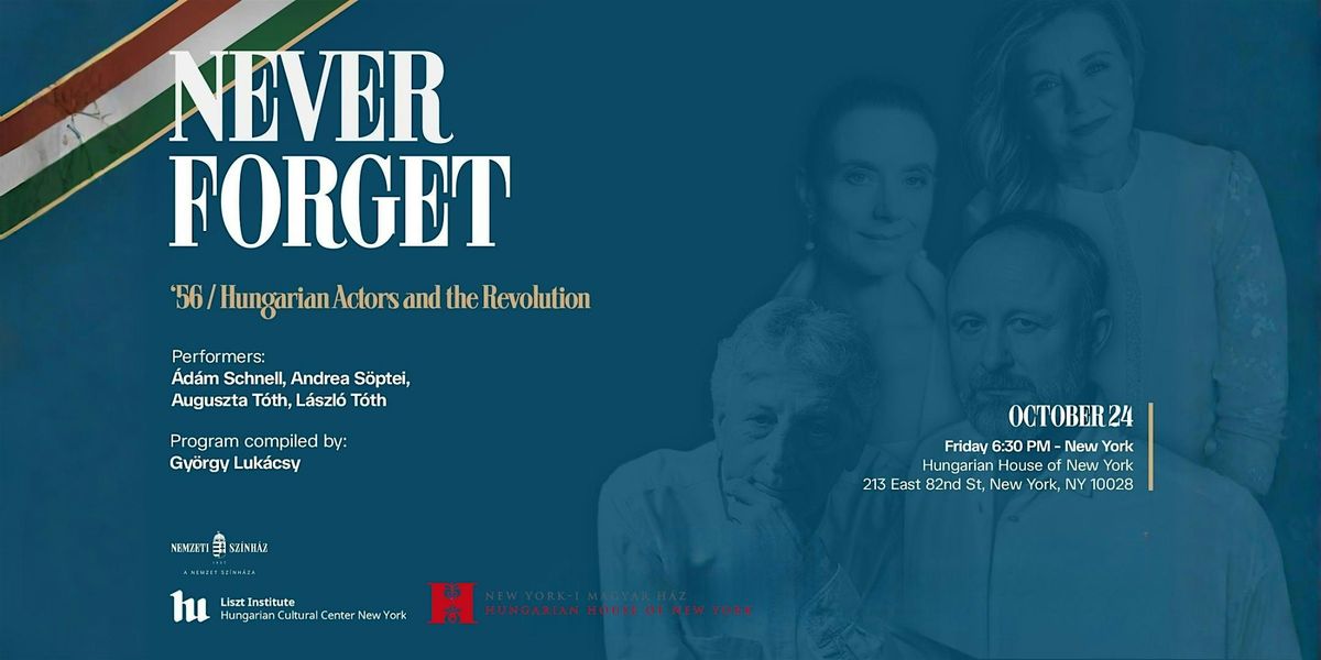 1956 - Never Forget - A Theater Performance by the National Theater