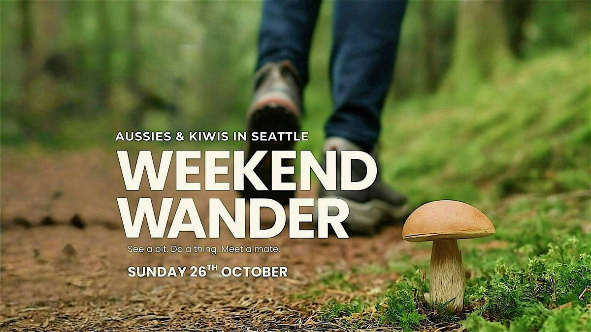 Weekend Wander \u2013 Mushroom Forgaging 101